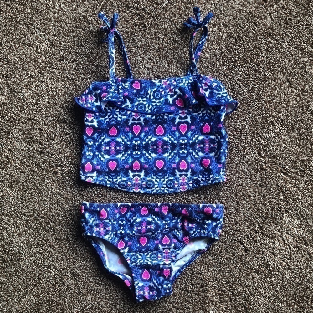 Oshkosh Two Piece Toddler Swimming Suit Size 2T
